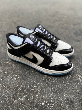 Tênis Nike Dunk low "Preto verniz e Azul"