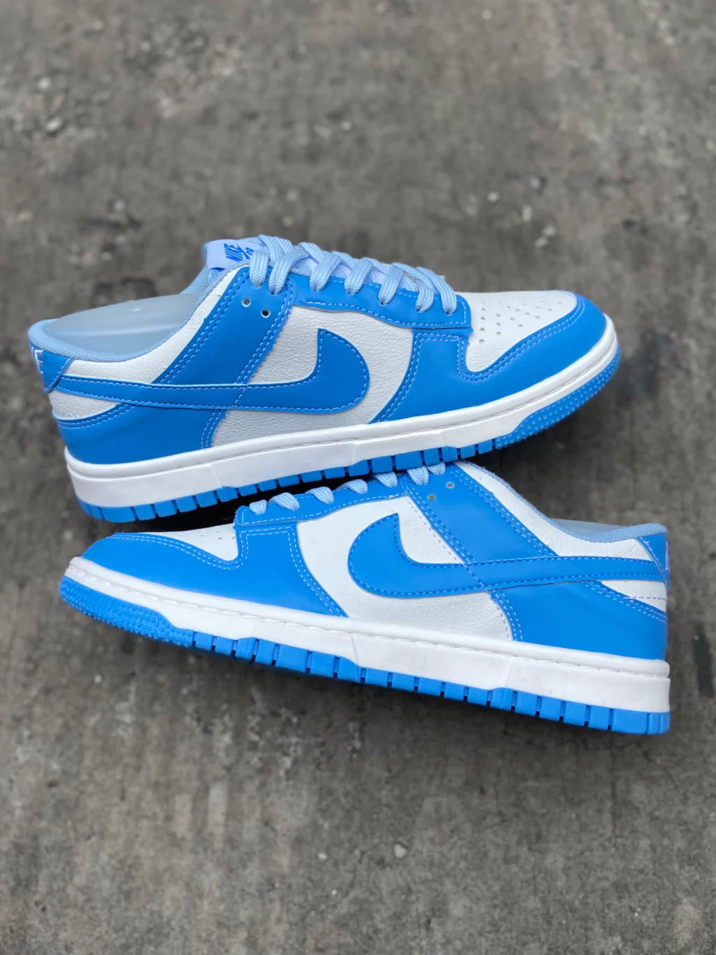 Tênis Nike Dunk Low "Azul e Branco"