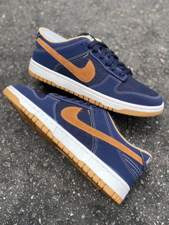 Tênis Nike Dunk Low "Azul e Marrom"