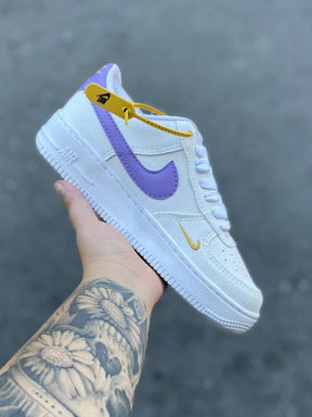 Nike Air Force "Roxo e branco"