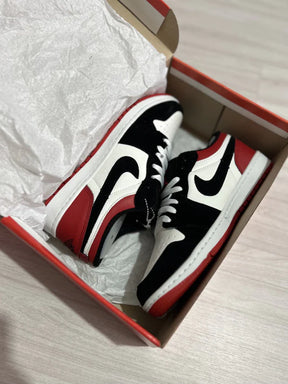 Air Jordan ! Low "Vermelho e preto"