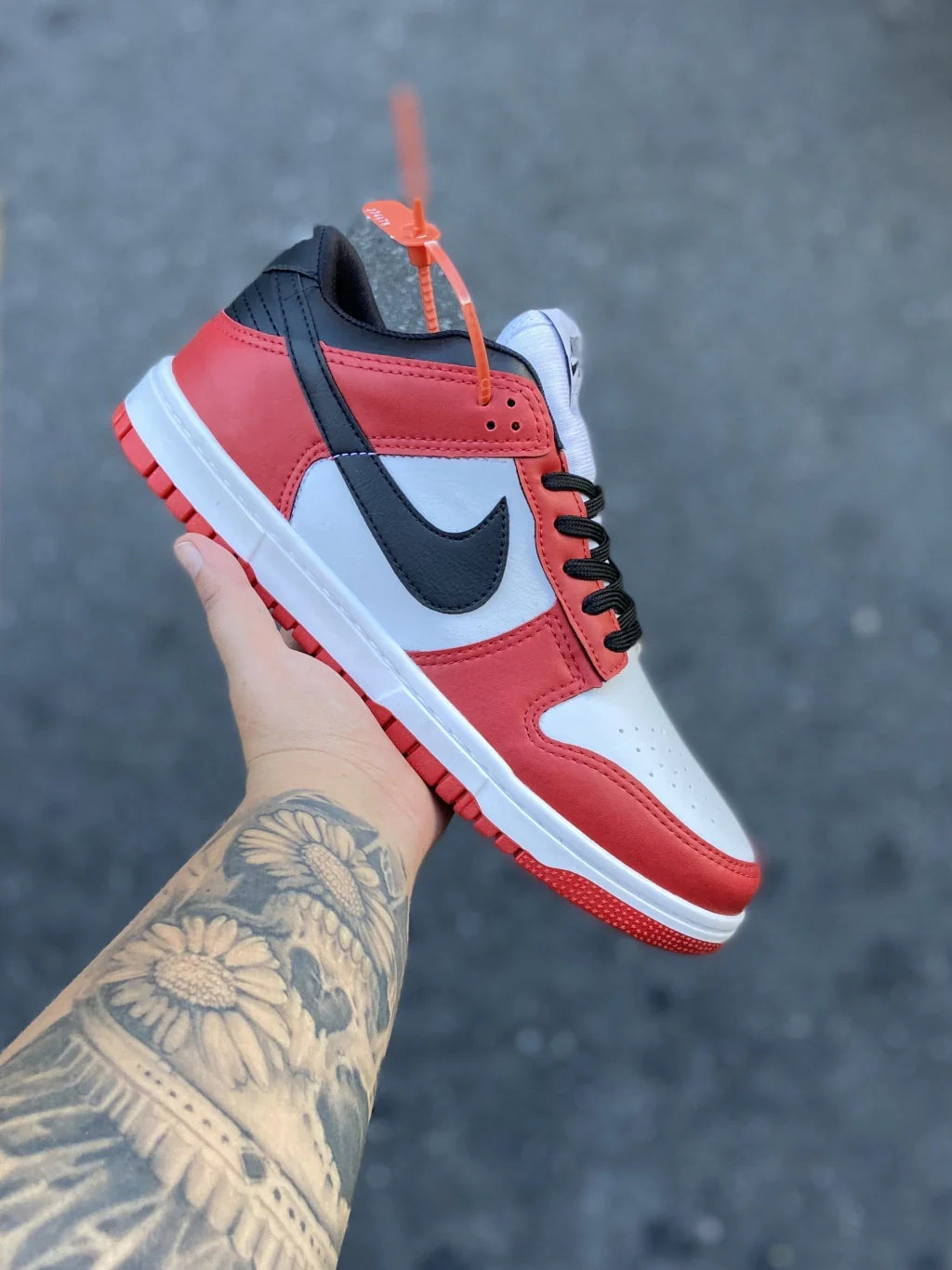 Nike Dunk Low "Vermelhor e Preto"