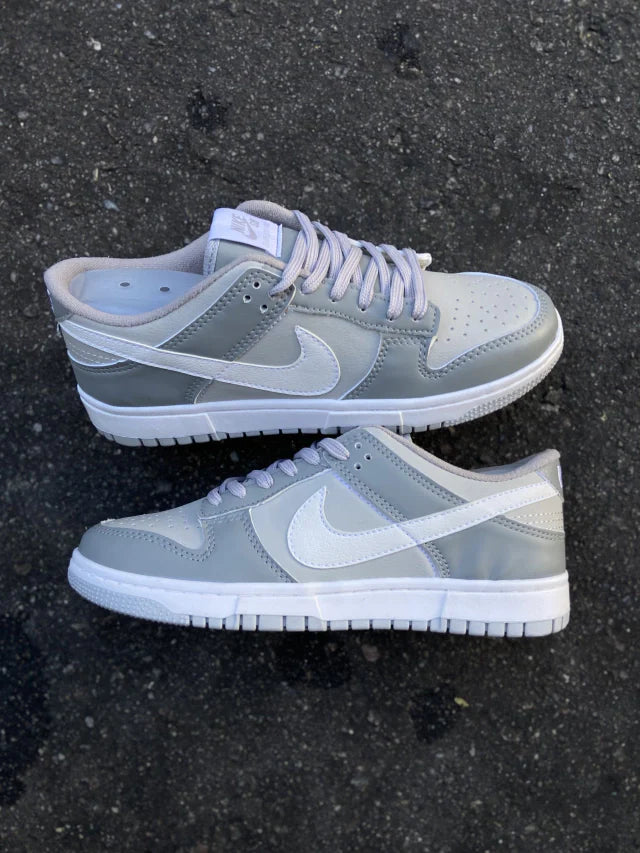 Tênis Nike Dunk Low "Cinza e Branco"