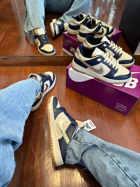 Nike Dunk Low "Azul e Dourado"